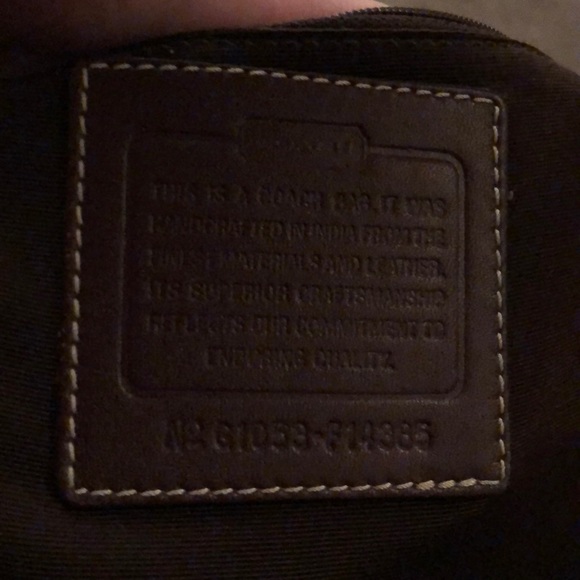 Coach Small Tote - Picture 4 of 5